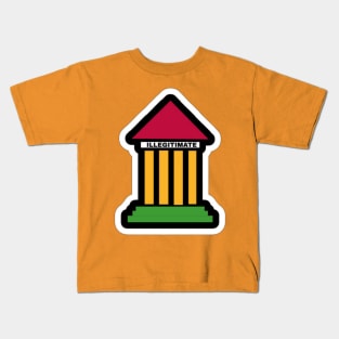 SCOTUS IS ILLIGITIMATE - Colors - Stickers - Front Kids T-Shirt